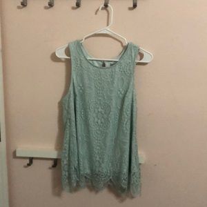 Lace  tank